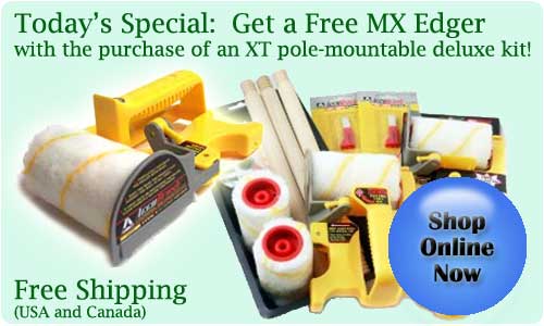 today's special - Free MX edger with purchase of XT Deluxe Kit.  Click to shop online.